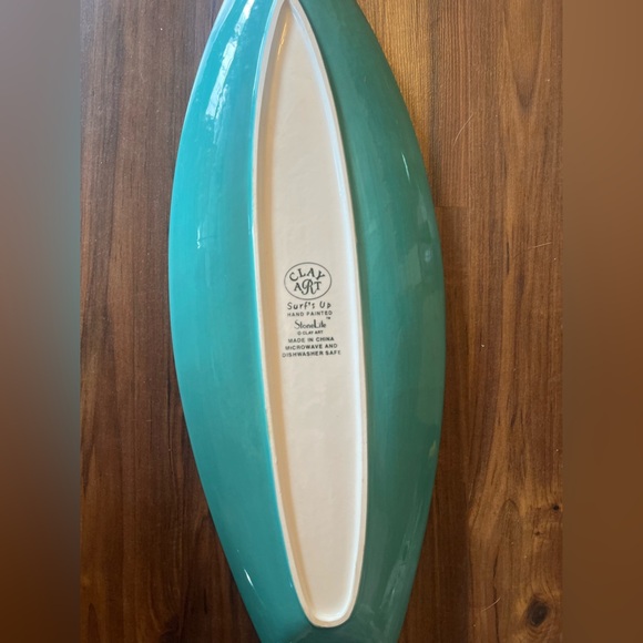 Clay Art “Surfs Up” Serving Tray - Picture 4 of 4